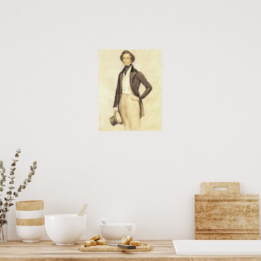 Felix Mendelssohn-Bartholdy Poster (Keuken)