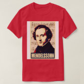 Felix Mendelssohn T-shirt (Design voorkant)