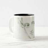 Felix Mendelssohn Tweekleurige Koffiemok (Voorkant links)