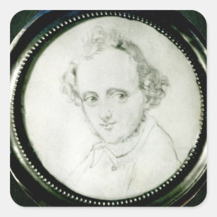 Felix Mendelssohn Vierkante Sticker
