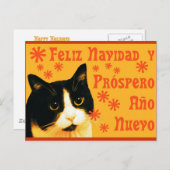 Felix Navidad Briefkaart (Voorkant / Achterkant)