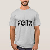 Felix, Orphan Black, blokletters T-shirt (Voorkant)