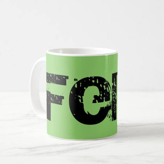 Felix, Orphan Black karakter, blokletters, groot Koffiemok (Voorkant links)