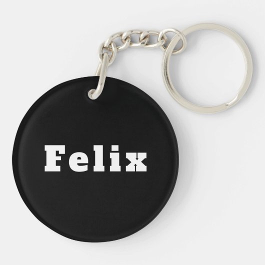 Felix Sleutelhanger (Achterkant)