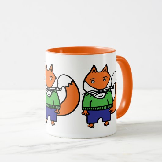 Felix the Fox Mok (Voorkant rechts)