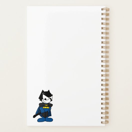 Felix the Hero - Schattige Cartoon Superhero Desig Planner (Achterkant)