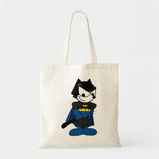 Felix the Hero - Schattige Cartoon Superhero Desig Tote Bag (Voorkant)