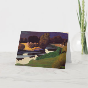 Felix Vallotton - Avond op de Loire Kaart