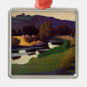 Felix Vallotton - Avond op de Loire Metalen Ornament