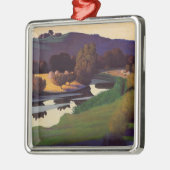 Felix Vallotton - Avond op de Loire Metalen Ornament (Links)