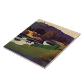 Felix Vallotton - Avond op de Loire Tegeltje (Zijkant)