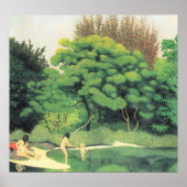 Felix Vallotton-Bathers in de bossen Poster (Voorkant)