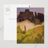 Felix Vallotton - Chateau Gaillard in Andelys Briefkaart (Voorkant / Achterkant)