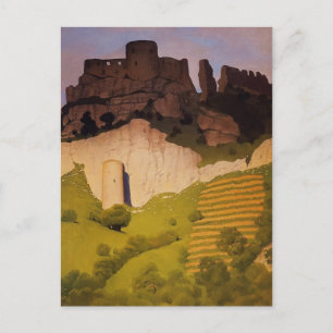 Felix Vallotton - Chateau Gaillard in Andelys Briefkaart