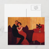 Felix Vallotton : De leugen Briefkaart (Voorkant / Achterkant)