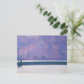 Felix Vallotton - De nacht in lichte mist Briefkaart (Staand voorkant)