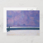 Felix Vallotton - De nacht in lichte mist Briefkaart (Voorkant / Achterkant)