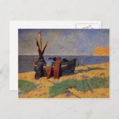 Felix Vallotton - De veertiende juli in Etretat Briefkaart (Voorkant / Achterkant)