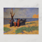 Felix Vallotton - De veertiende juli in Etretat Briefkaart (Voorkant)