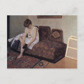 Felix Vallotton - De zwarte stop Briefkaart (Voorkant)