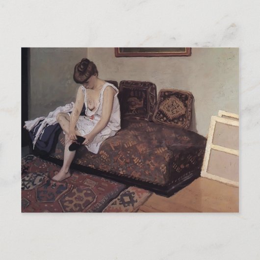 Felix Vallotton - De zwarte stop Briefkaart (Voorkant)