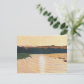 Felix Vallotton - Evening scene Briefkaart (Staand voorkant)