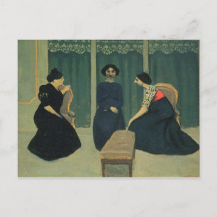 Felix Vallotton - Gossip Briefkaart