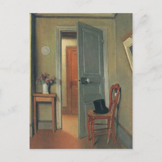 Felix Vallotton - Het bezoek Briefkaart (Voorkant)