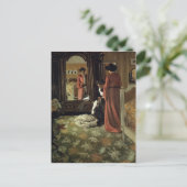 Felix Vallotton - Interior, Bedroom met twee figur Briefkaart (Staand voorkant)