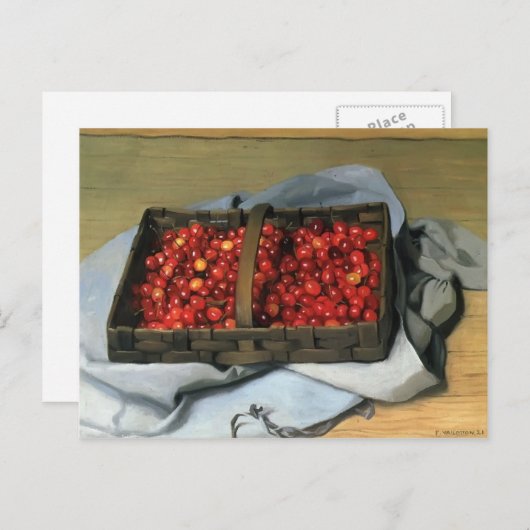 Felix Vallotton - Kaart van Kersen (Voorkant / Achterkant)