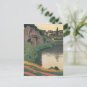 Felix Vallotton - Landscape Semur Briefkaart (Staand voorkant)