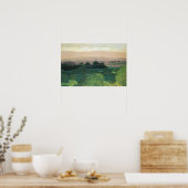 Felix Vallotton-Landschap in Romanel Poster (Keuken)