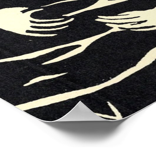 Felix Vallotton - Les trois baigneuses Poster (Hoek)