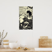 Felix Vallotton - Les trois baigneuses Poster (Keuken)