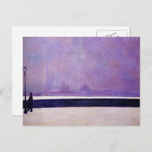 Felix Vallotton - Neva, lichte mist Briefkaart (Voorkant / Achterkant)