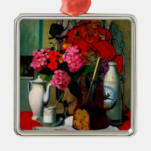 Felix Vallotton - Nog steeds leven in Chinees schi Metalen Ornament