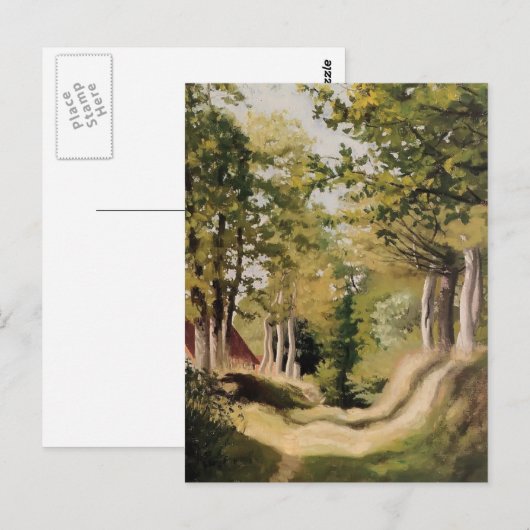 Felix Vallotton - Ondergroei Briefkaart (Voorkant / Achterkant)