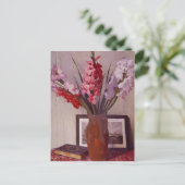 Felix Vallotton - stil leven met Gladioli Briefkaart (Staand voorkant)