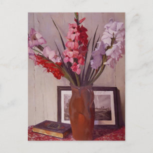 Felix Vallotton - stil leven met Gladioli Briefkaart