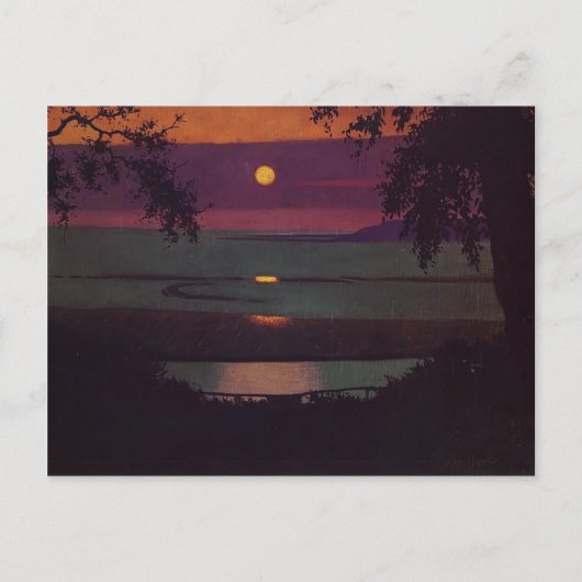 Felix Vallotton - Sunset Briefkaart (Voorkant)