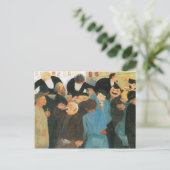 Felix Vallotton - The bistro Briefkaart (Staand voorkant)