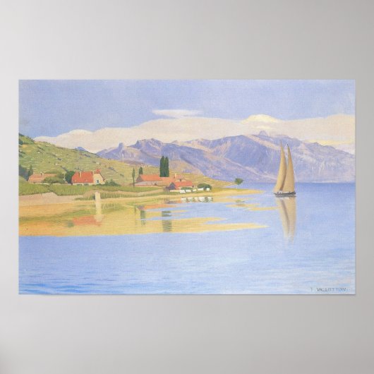 Felix Vallotton-The poort of Pully Poster (Voorkant)