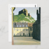 Felix Vallotton - Town square in Andlys Briefkaart (Voorkant / Achterkant)