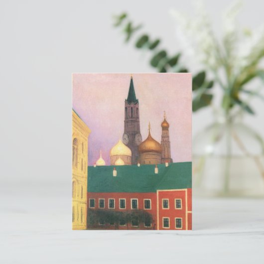 Felix Vallotton - View of the Kremlin in Moscow Briefkaart (Staand voorkant)