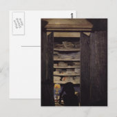 Felix Vallotton - Vrouw die door Cupboard zoekt Briefkaart (Voorkant / Achterkant)