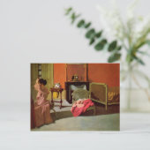 Felix Vallotton - Vrouwen worden afgedekt Briefkaart (Staand voorkant)