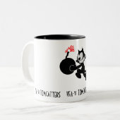 FELIX, VFA-31-TOMCATTERS, F-18 TWEEKLEURIGE KOFFIEMOK (Voorkant links)