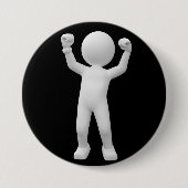 Felix Weissmanns der Sieger 2015 Ronde Button 7,6 Cm (Voorkant)