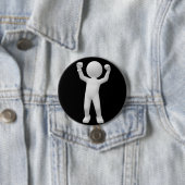 Felix Weissmanns der Sieger 2015 Ronde Button 7,6 Cm (In situ)