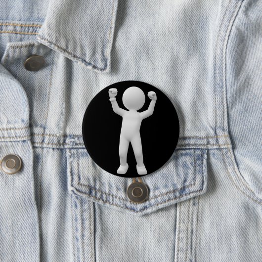 Felix Weissmanns der Sieger 2015 Ronde Button 7,6 Cm (In situ)